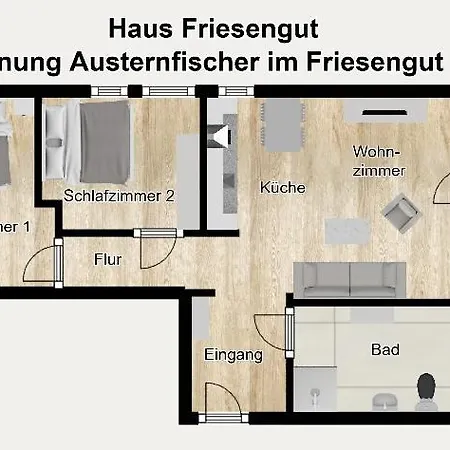 Haus Friesengut Austernfischer