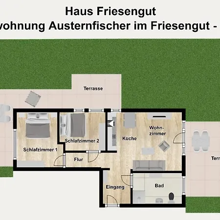 Haus Friesengut Austernfischer * Langeoog